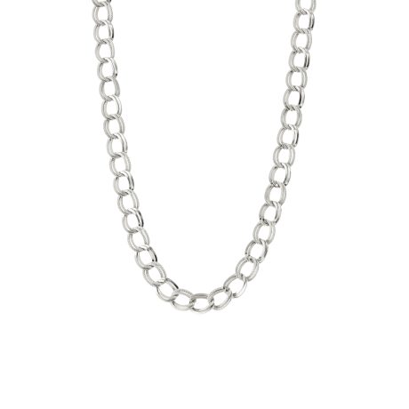 Colier mediu otel inoxidabil cu zale Links, 01L03-00614, Oxette Romania