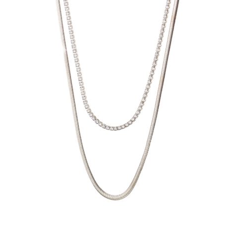 Colier la baza gatului cu cristale zirconia Madison, 01L15-01930, Oxette Romania