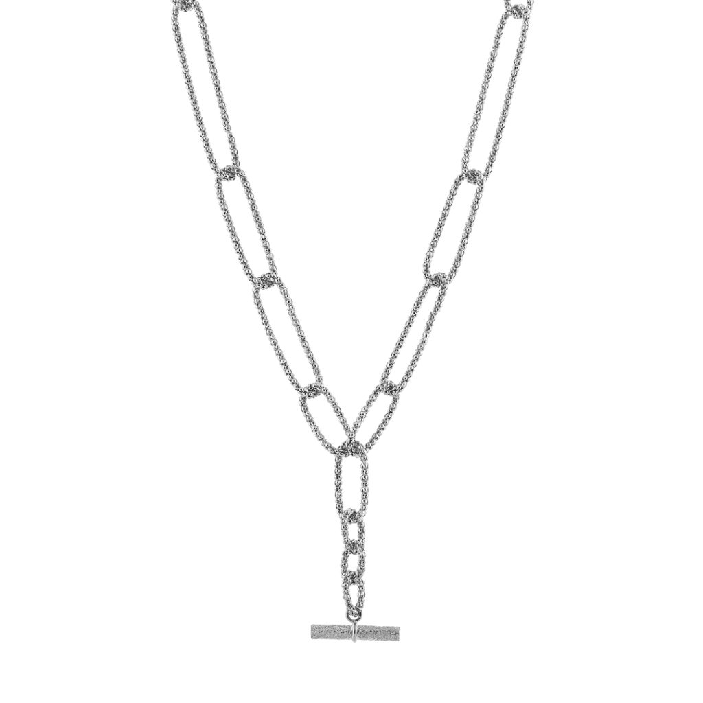 Colier argint lung tip Y cu zale Success, 01X01-05474, Oxette Romania