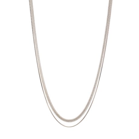 Colier dublu argint Shine On, 01X01-05477-1, Oxette Romania