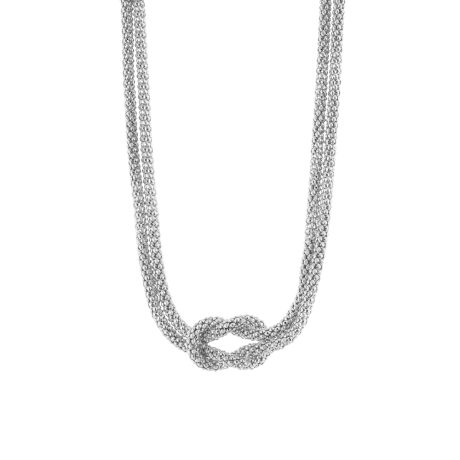 Colier argint scurt cu nod Success, 01X01-05618, Oxette Romania