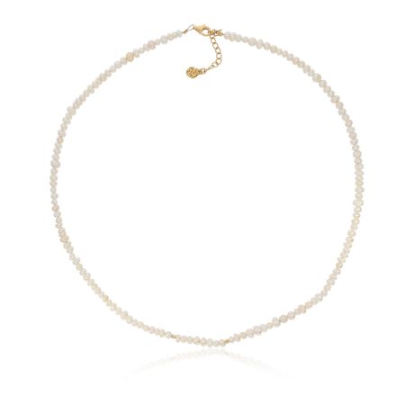 Colier argint placat cu aur de 18K cu perle de cultura Gifting, 01X05-03874, Oxette Romania