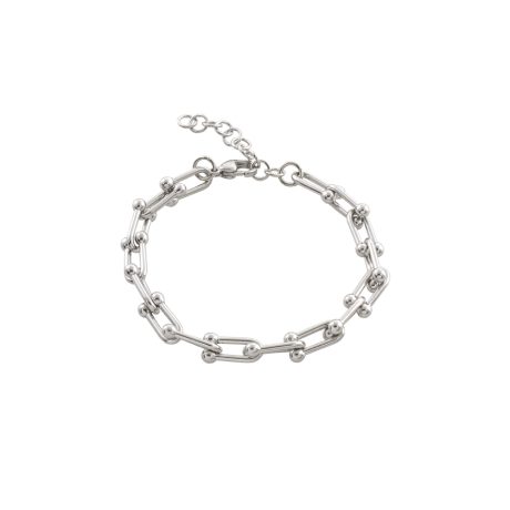 Bratara otel inoxidabil cu zale Links, 02J03-00009, Oxette Romania