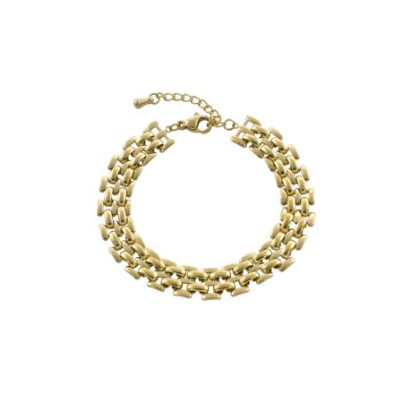 Bratara zale placata cu aur 18K Links, 02J27-00024, Oxette Romania
