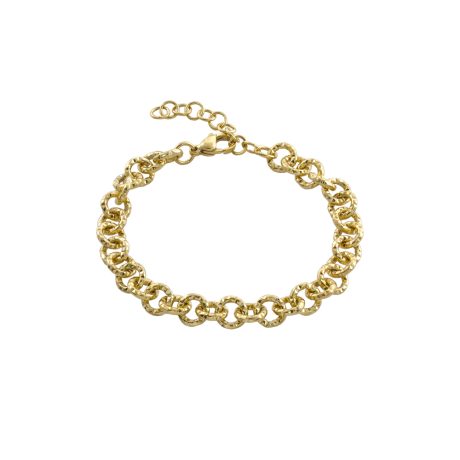 Bratara zale mici placata cu aur 18K Links, 02J27-00025, Oxette Romania