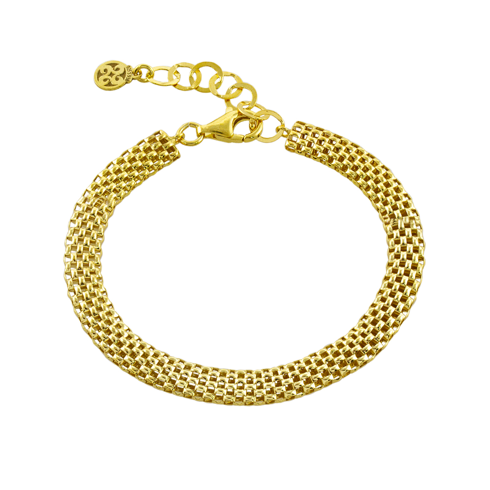 Bratara argint placat cu aur de 18K Success, 02X05-02218, Oxette Romania