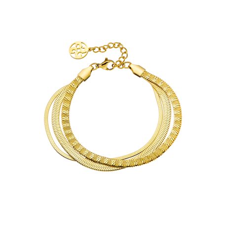Bratara multisir placata cu aur 18k Glow Bis, 02X27-00518, Oxette Romania