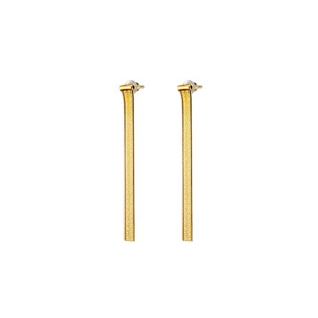 Cercei argint placati cu aur de 18K lungi Shine On, 03X05-03293-1, Oxette Romania