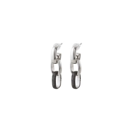Cercei cu surub placati cu rodiu Natrix, 03X15-00608, Oxette Romania