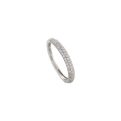 Inel argint cu pietre zirconia incolore Deco, 04L01-04429-1, Oxette Romania