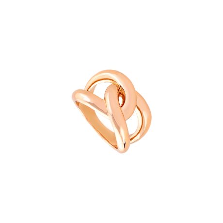 Inel statement placat cu aur roz de 18 K Heavy Metal, 04X15-00261, Oxette Romania