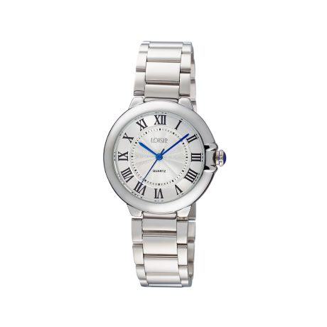 Ceas dama otel inoxidabil cu cadran alb si bratara metalica Timeless, 11L03-00567, Oxette Romania