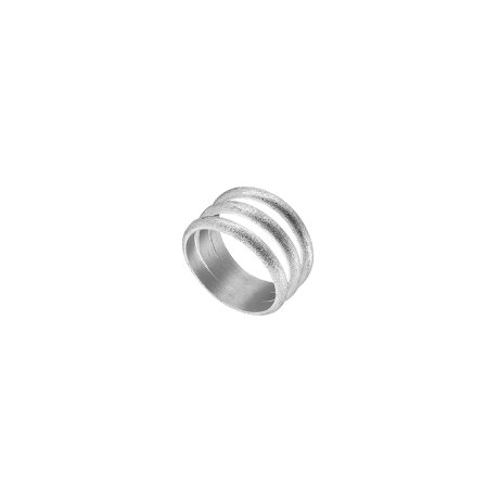 Inel argint lat cu aspect sablat Striking Gold, 04X01-03740, Oxette Romania
